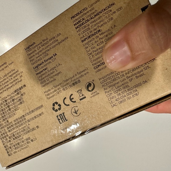 LOGITECH c920e Business Webcam - Picture 3 of 4